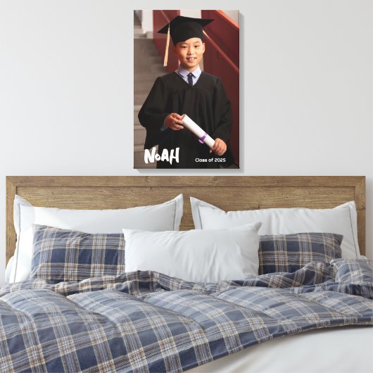 Personalisierte Klasse der Leinwand des Abschluss- (Insitu (Schlafzimmer))