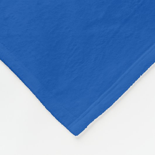 Personalisierte Klasse des Abschlusses Royal Blue Fleecedecke (Ecke)
