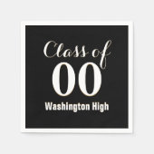 Personalisierte Klasse des Abschlusses Serviette (Vorderseite)