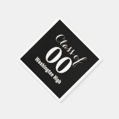 Personalisierte Klasse des Abschlusses Serviette (Ecke)