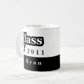 Personalisierte Klasse von 2011 Tassen (Vorderseite Links)