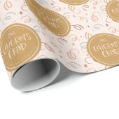 Personalisierte Klasse von 2025 Glückwunsch Grad Geschenkpapier (Rolleneckpunkt)