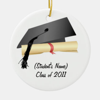Personalisierte Klasse von Weihnachtsverzierung Keramik Ornament