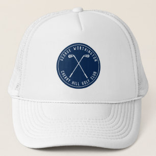 Personalisierte Klassik Custom Golf Club Marine Truckerkappe