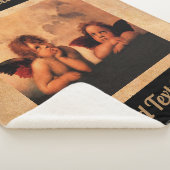 Personalisierte Klassische Angelkreuze Sherpadecke (3/4)