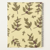 Personalisierte klassische und rustikale grüne Run Planer (Rückseite)