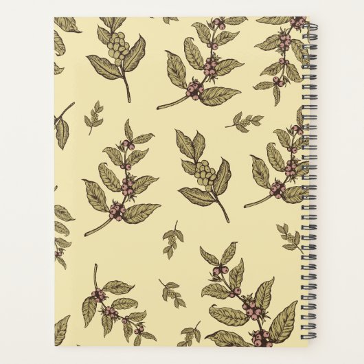 Personalisierte klassische und rustikale grüne Run Planer (Rückseite)