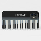 Personalisierte Klavier-Schlüssel Case-Mate iPhone Hülle (Rückseite (Horizontal))