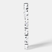 Personalisierte Klaviermusik Case-Mate iPhone Hülle (Rückseite / Links)