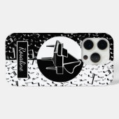 Personalisierte Klaviermusik Case-Mate iPhone Hülle (Rückseite (Horizontal))