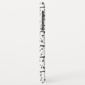 Personalisierte Klaviermusik Case-Mate iPhone Hülle (Hinten/Links)