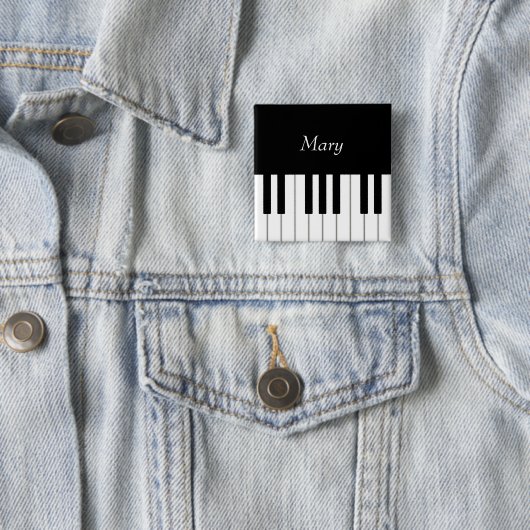 Personalisierte Klaviertastatur Button (Beispiel)