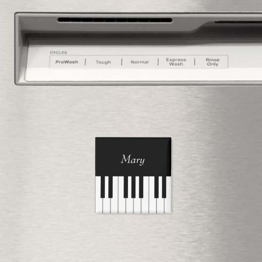 Personalisierte Klaviertastatur Magnet (In Situ (Geschirrspüler))