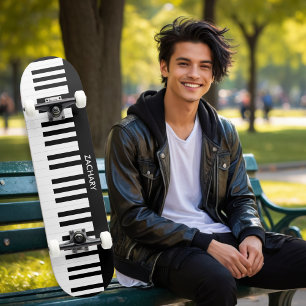 Personalisierte Klaviertasten Musik Musikinstrumen Skateboard