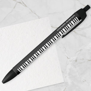 Personalisierte Klaviertasten Tastatur Musik Musik Kugelschreiber