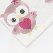 Personalisierte kleine fleecedecke (Ecke)