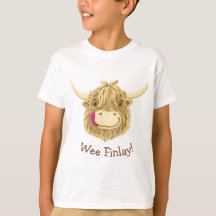 Personalisierte kleine Hamish Hochland-Kuh