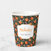 Personalisierte Kleine Süsse Kinderdusche Pappbecher (Rückseite)