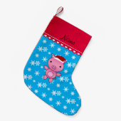 Personalisierte Kleiner Weihnachtsstrumpf (Vorderansicht (hängend))