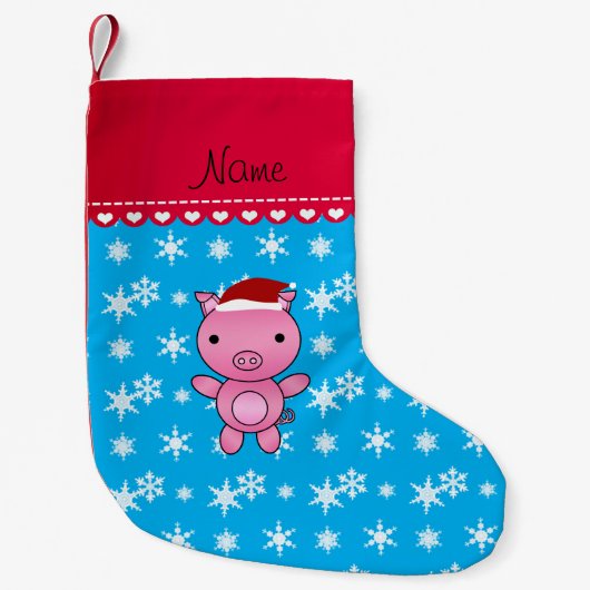 Personalisierte Kleiner Weihnachtsstrumpf (Vorderseite)