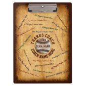 Personalisierte Klemmbrett (Vorderseite)