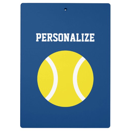 Personalisierte Klemmbrett (Rückseite)