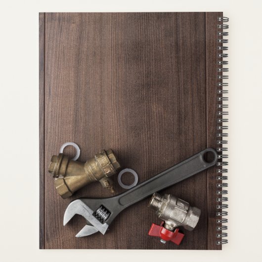 Personalisierte Klempnerarbeit Planer (Rückseite)