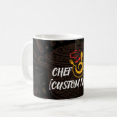 Personalisierte Koch-Tassen-Geschenke Kaffeetasse (Vorderseite Links)