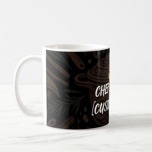 Personalisierte Koch-Tassen-Geschenke Kaffeetasse (Links)
