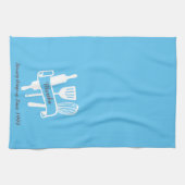 Personalisierte Kochkunst Geschirrtuch (Horizontal)