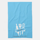 Personalisierte Kochkunst Geschirrtuch (Vertikal)