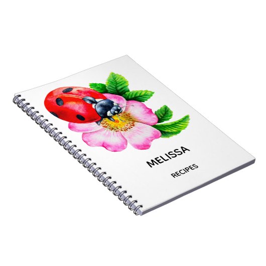 Personalisierte Kochrezepte Notebook Notizblock (Rechte Seite)