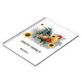 Personalisierte Kochrezepte Notizblock (Linke Seite)