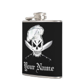 Personalisierte Kochs-Flasche Flachmann (Links)