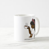 Personalisierte koffeinierte und geimpfte Kaffee-T Kaffeetasse (VorderseiteRechts)