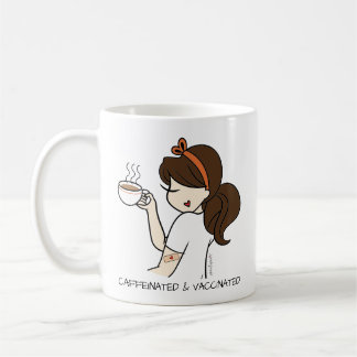 Personalisierte koffeinierte und geimpfte Kaffee-T Kaffeetasse