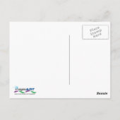 Personalisierte Kokeshi-Puppe, Postkarte (Rückseite)