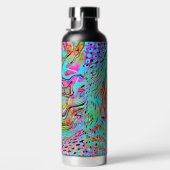 Personalisierte Kolorsionsstrahlkunst Trinkflasche (Rechts)