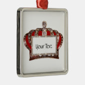 Personalisierte königliche Krone Ornament Aus Metall (Rechts)