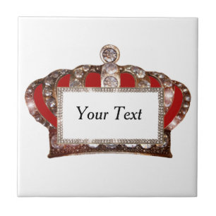 Personalisierte Königskirche Fliese