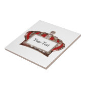 Personalisierte Königskrone Fliese (Seite)