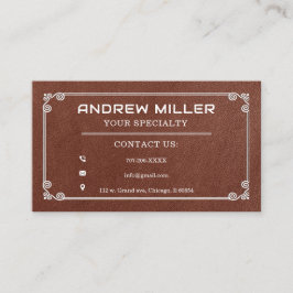 Personalisierte Kontaktkarten Visitenkarte