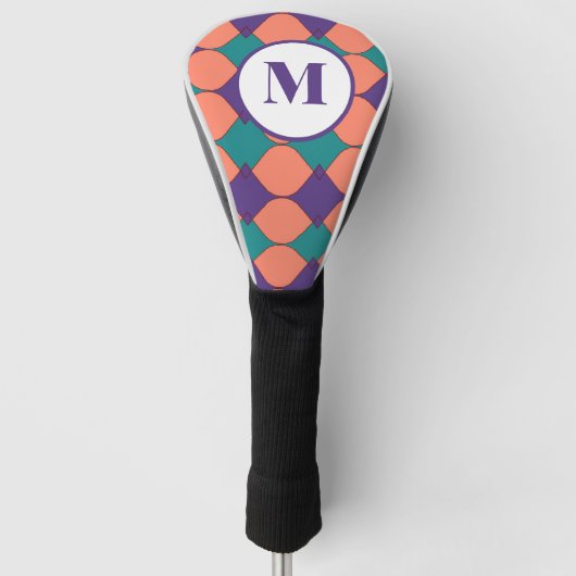 Personalisierte Kopfabdeckung für den Golffahrer Golf Headcover (Vorderseite)