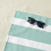 Personalisierte Korallenrohlinge Strandtuch (Beispiel)