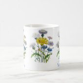 Personalisierte Kornblumen Kaffeetasse (Mittel)