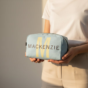 Personalisierte Kosmetiktasche mit Monogramm als G Waschbeutel
