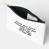 Personalisierte Kosmetiktaschen Zubehörtasche (Offen)