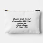 Personalisierte Kosmetiktaschen Zubehörtasche (Vorderseite)