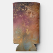 Personalisierte kosmische Sonnenansicht Selters Dosenkühler (Rückseite)