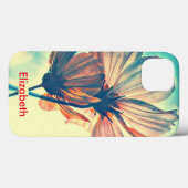 Personalisierte Kosmos-Blume Case-Mate iPhone Hülle (Rückseite (Horizontal))